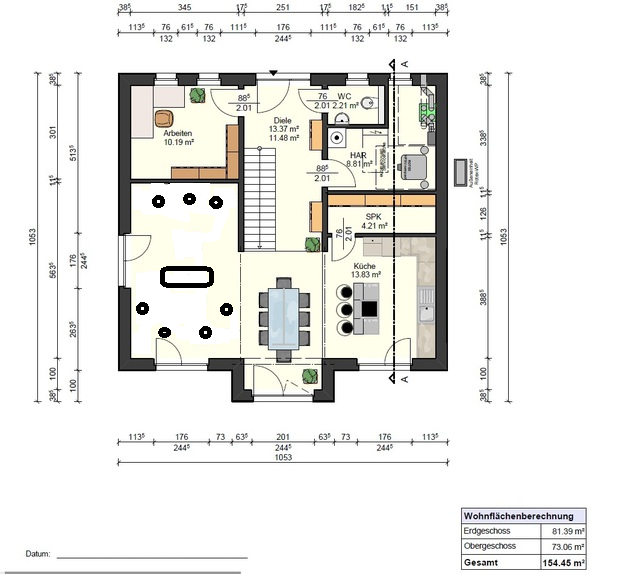 Grundriss Haus 699987neu