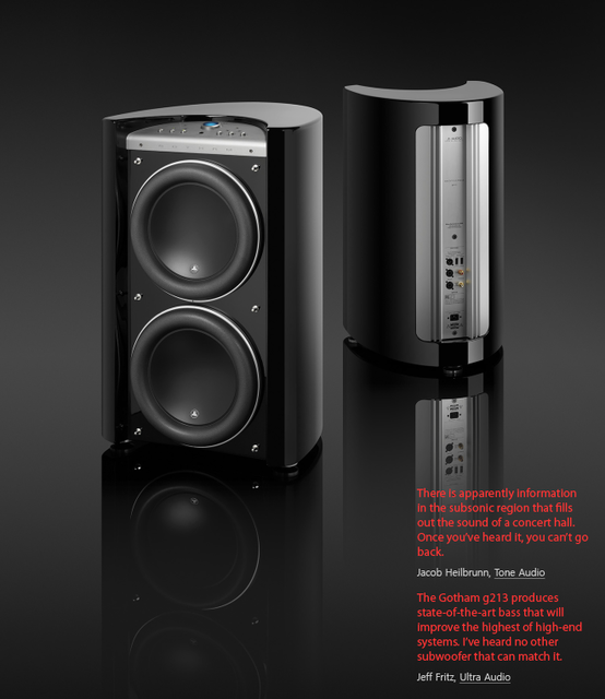 JL Audio Gotham 213