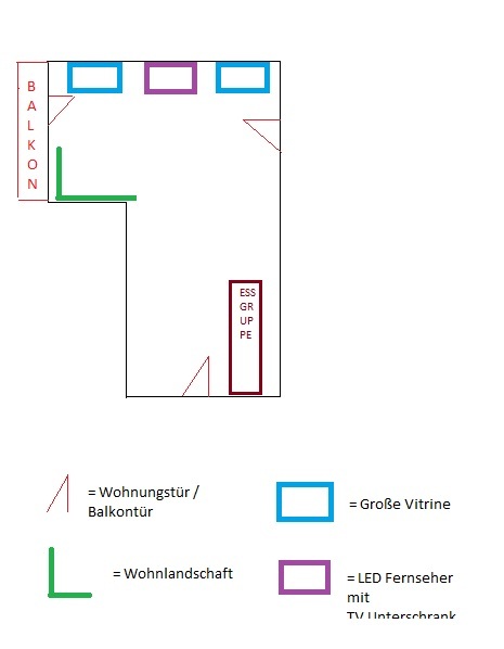 Wohnzimmer - Ca. 30 Quadratmeter Groß