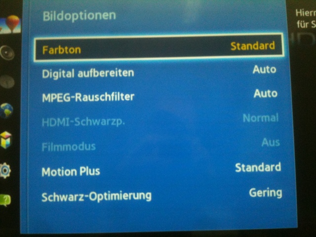 Einstellung Am Samsung