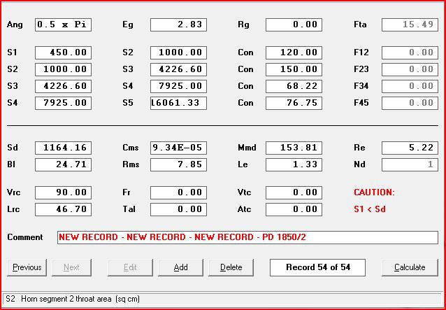 30 Hz Betthorn New Parameters