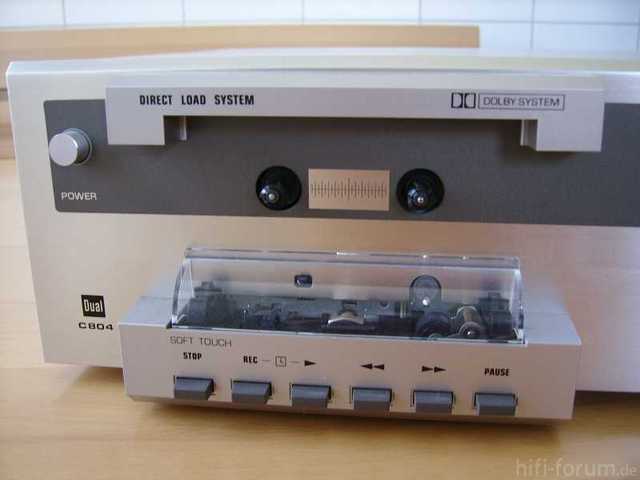 2011 03 12 Dual C804 Tapedeck 02