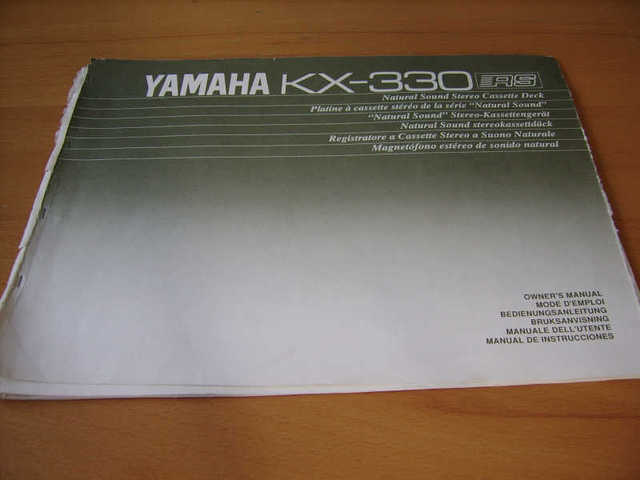 2013 07 31 Yamaha KX 330 Tapedeck 09