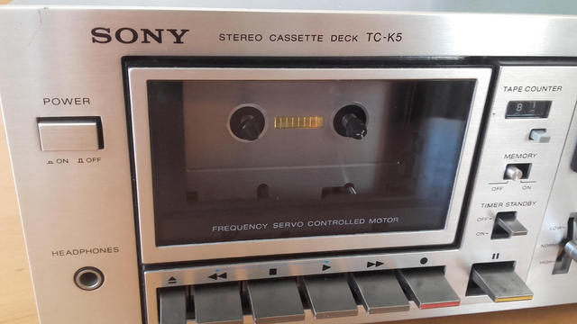 2017 05 26 Sony TC K5 Kassettendeck 02