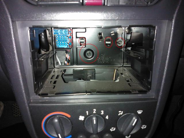 Corsa C Radio Ausbau