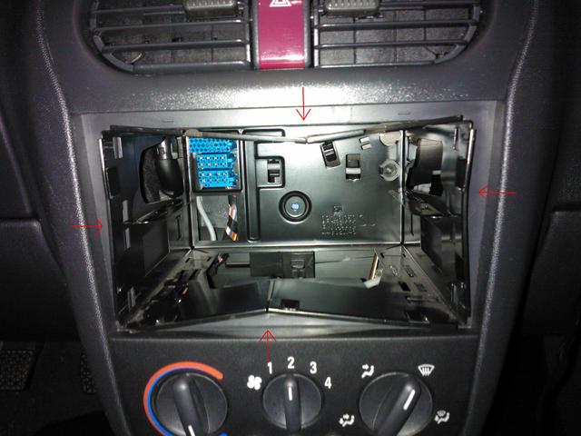 Corsa C Radio Ausbau