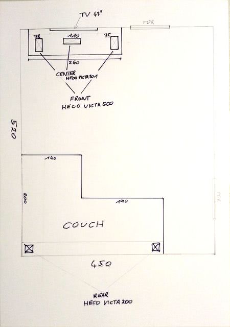 Plan - Wohnzimmer