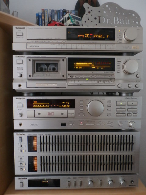 Technics ST-G 90, RS-B 965, SV-DA 10, SH-8065 und SH-8040