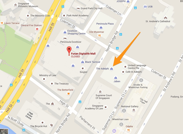 Funan Digitalife Mall   Google Maps