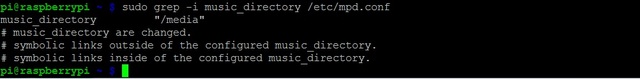 Sudo Grep -i Music_directory/etc/mpd.conf