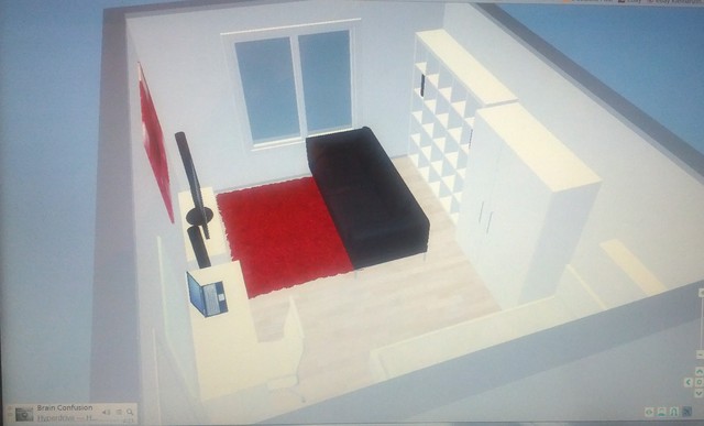 3D Ansicht Zimmer