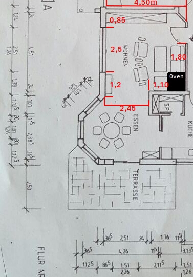 Plan Wohnzimmer