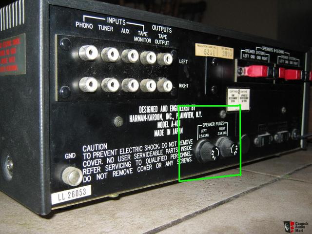 917935 Rare Vintage Harman Kardon A401 Control Amplifier Made In Japan