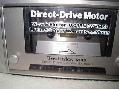 Technics Rs M45 Cassette Deck Player 1 0660f0ea03086b8d44645783d2ded249