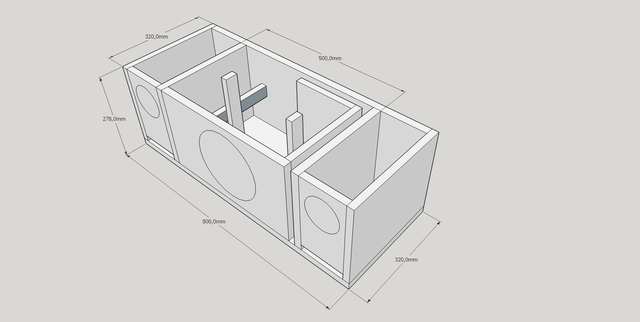 Partybox Sub AW2000 V7    