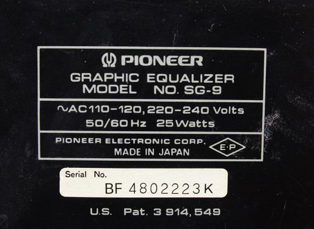 Pioneer SG9 005