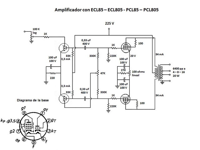 PP-Amp mit PCL805 Triode-AA closedLoopSplitter