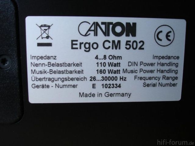 Cantom CM 502 02