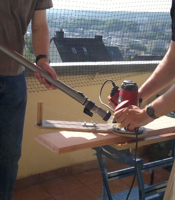 Fraesen Auf Dem Balkon