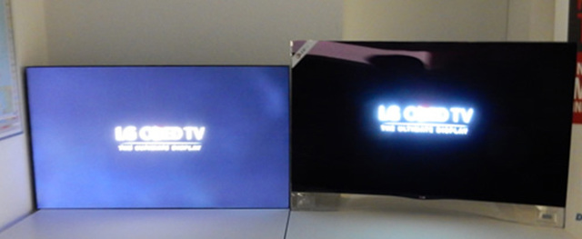 LG LCD - OLED Vergleich