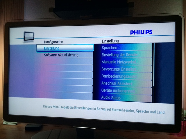 Philips 42PFL9803 Farben übersteuern