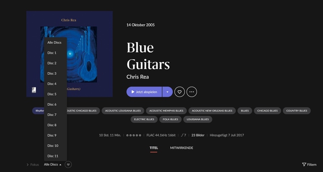 Blue Guitars