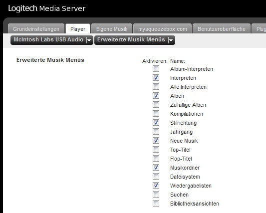 Logitech Media Server