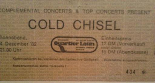 1982-12-04 Cold Chisel