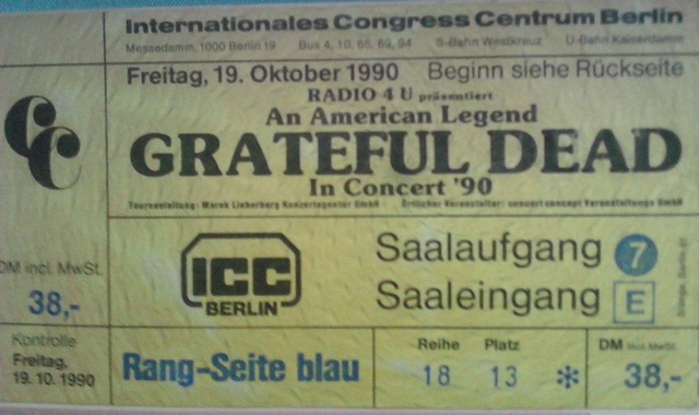 1990 10 19 Grateful Dead