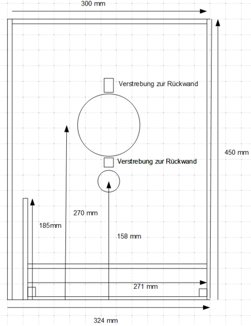 Marlene OnWall Gehäusezeichnung