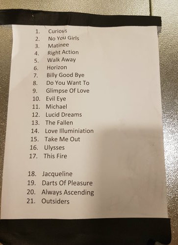 setlist