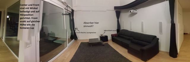 Wohnzimmer / Kche 