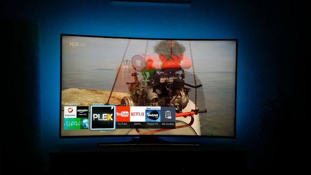 SmartTV Menü Software Version 1039