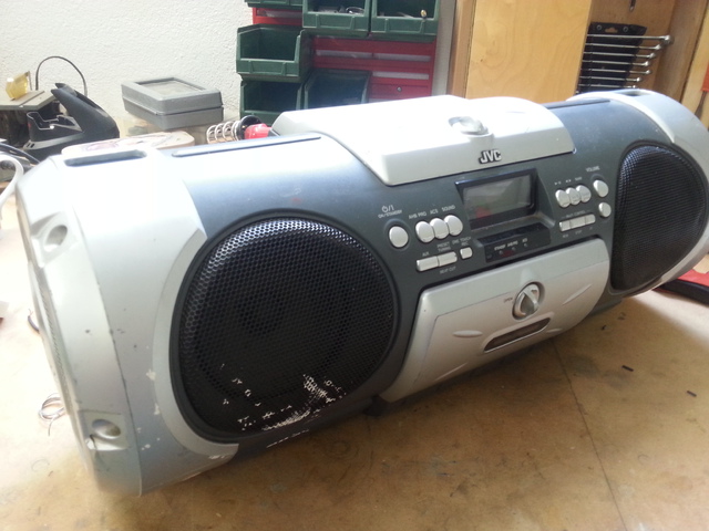 JVS Ghettoblaster Restauration