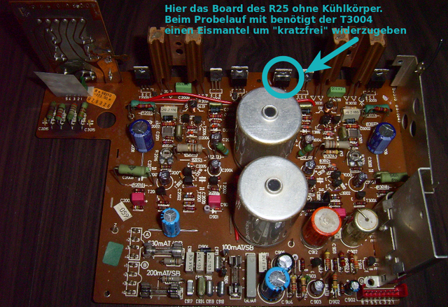 V1000 / R25 EndstufenTransistor defekt