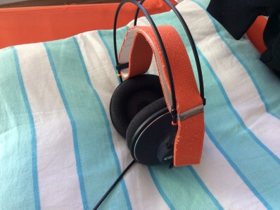 K401 - Mit Kopfband Orange