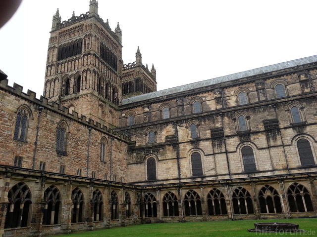 Kathedrale in Durham Innenhof