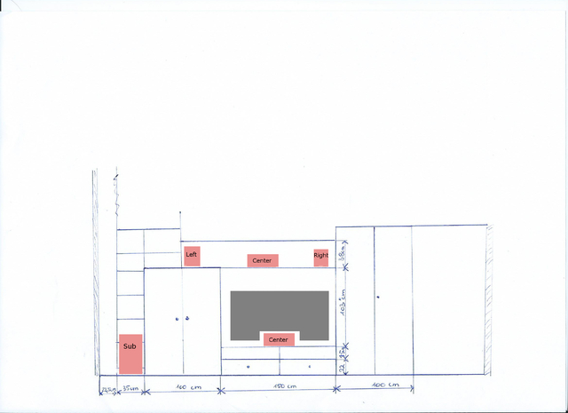 Ansicht Front / Wanderverbau