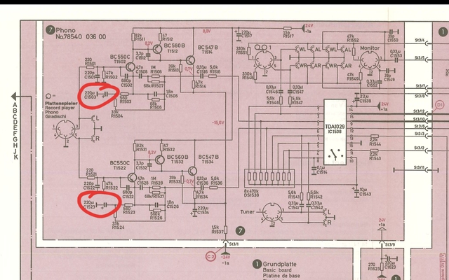 Phono Mi215 Kondensator Defekt