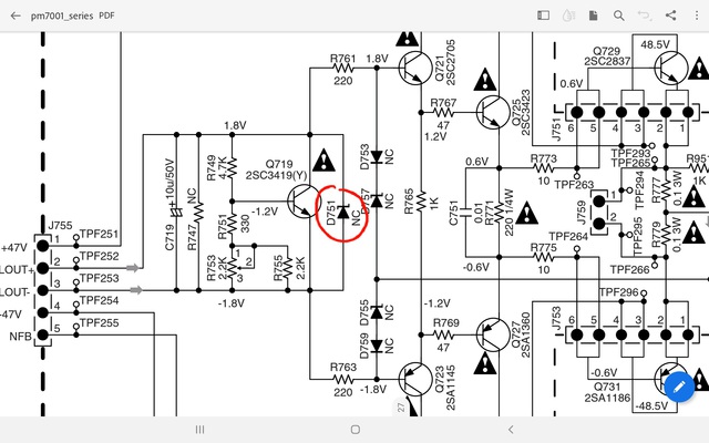 PM7001 Z-Diode D751