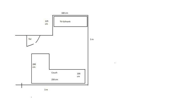 Grundriss Meines Wohnzimmers
