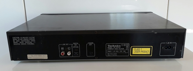 Technics SL-P3777A CD Player 