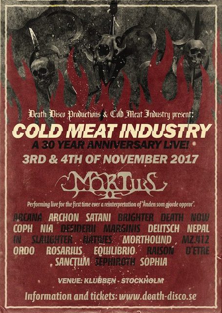 Mortiis Cold Meat Industry Festival