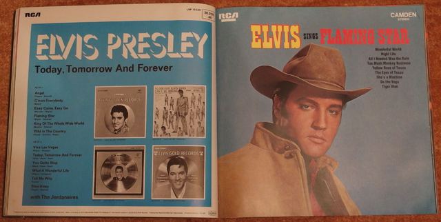 Elvis Presley   Record Covers Inner