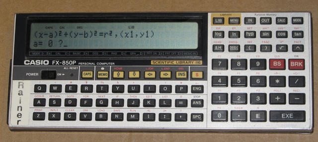 Casio FX-850P