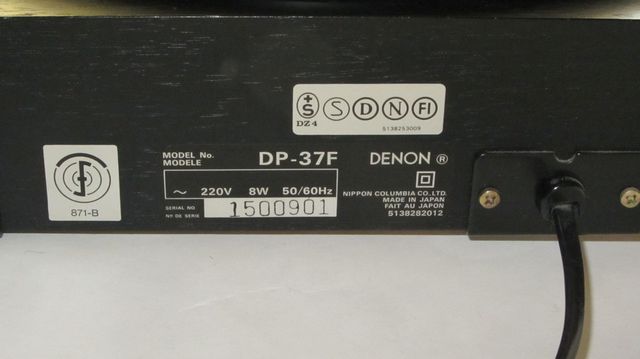 Denon DP37F 8