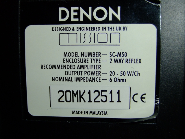 Denon SC-M50