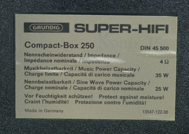 Grundig Compact 250