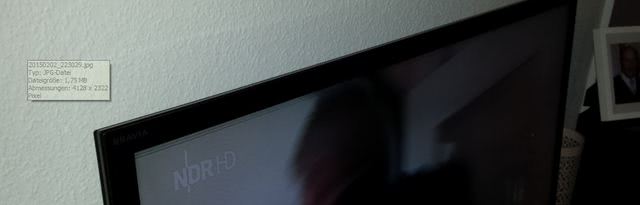 Sony KDL-46HX825 Streifen