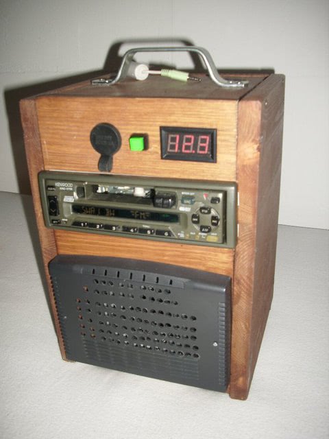 Kenwood Retro Tragbare Boombox